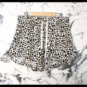 Addition Elle Animal Print Shorts